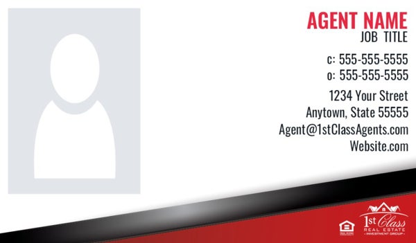 Picture of 1st Class - Investment Group - Business Card 8