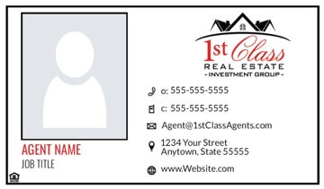 Picture of 1st Class - Investment Group - Business Card 9