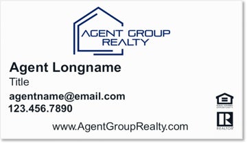 Picture of Agent Group Realty Business Card 2