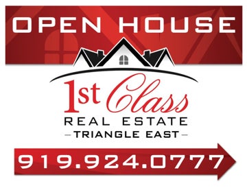 Picture of Triangle East Open House Directional Yard Sign