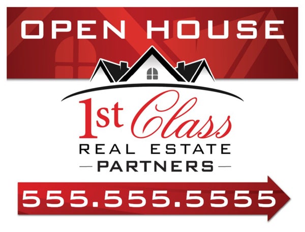 Picture of Partners Open House Directional Yard Sign