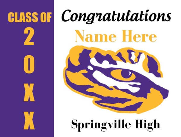 Picture of Springville High School  - Design B