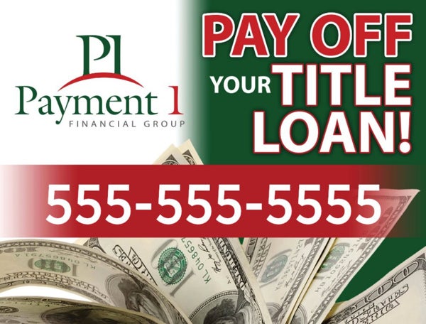 Picture of Payment 1 - Pay Off Your Title Loan