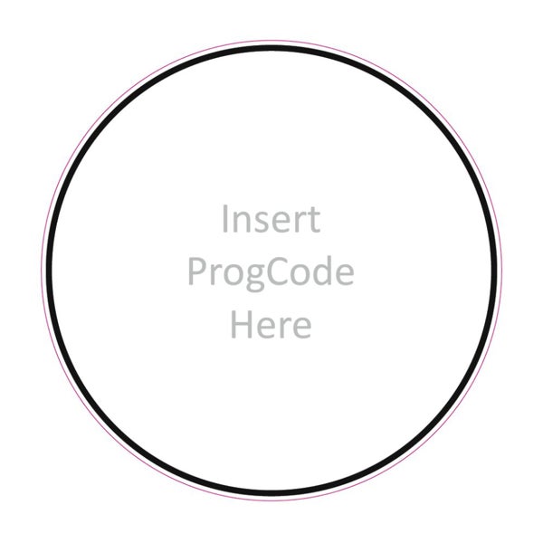 Picture of ProgCode - 12" x 12" Decal