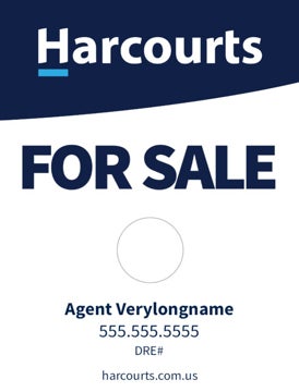 Picture of For Sale - White Vertical