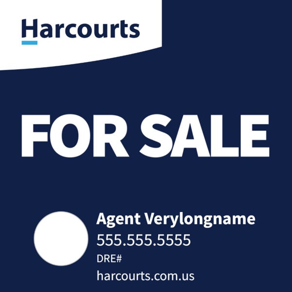 Picture of For Sale - Dark Blue Horizontal