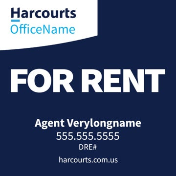 Picture of For Rent - Office Name - Dark Blue Horizontal - No Photo