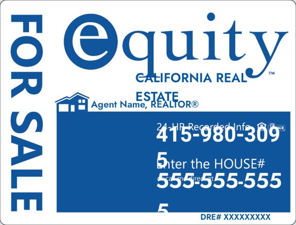 Picture of BAREIS Yard Sign - Personalized - Local Phone