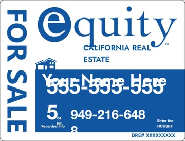 Picture of CRMLS Yard Sign - Standard - Local Phone