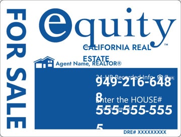 Picture of CRMLS Yard Sign - Personalized - Local Phone