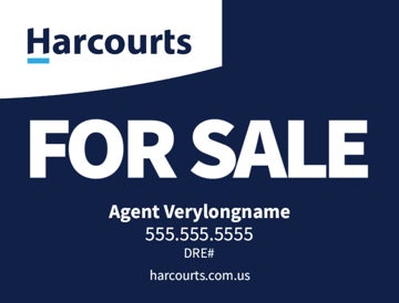 Picture of For Sale - Dark Blue Horizontal - No Photo