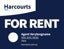 Picture of For Rent - Dark Blue Horizontal