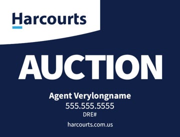 Picture of Auction - Dark Blue Horizontal - No Photo