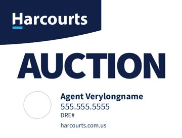 Picture of Auction - White Horizontal