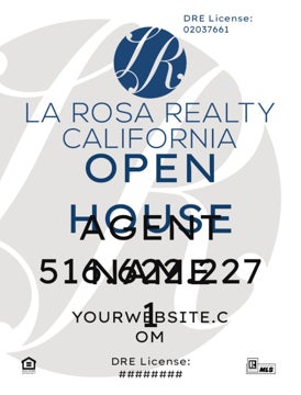 Picture of Open House - Agent Name, Phone & Website