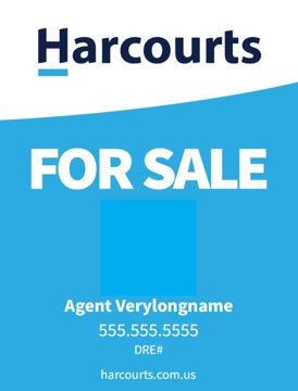 Picture of For Sale - Light Blue Vertical