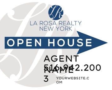 Picture of Design for Open House - Agent Name, Phone, Website & Photo