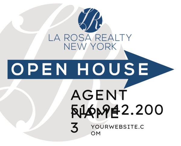Picture of Design for Open House - Agent Name, Phone, Website & Photo