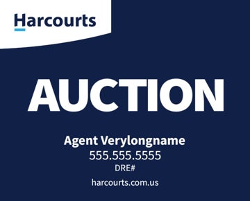 Picture of Auction - Dark Blue Horizontal - No Photo