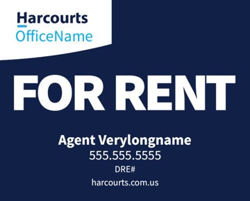 Picture of For Rent - Office Name - Dark Blue Horizontal - No Photo