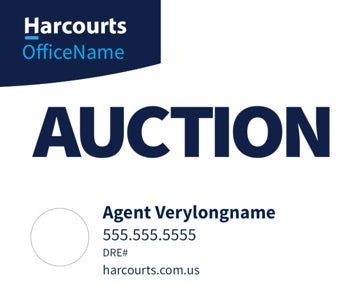Picture of Auction - Office Name - White Horizontal