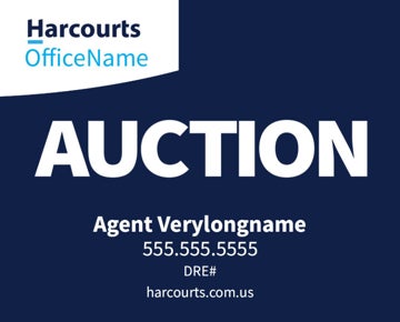 Picture of Auction - Office Name - Dark Blue Horizontal - No Photo
