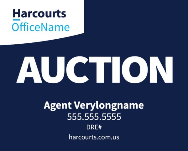 Picture of Auction - Office Name - Dark Blue Horizontal - No Photo