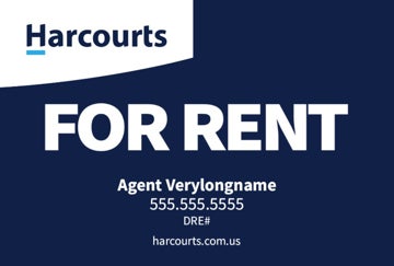 Picture of For Rent - Dark Blue Horizontal - No Photo