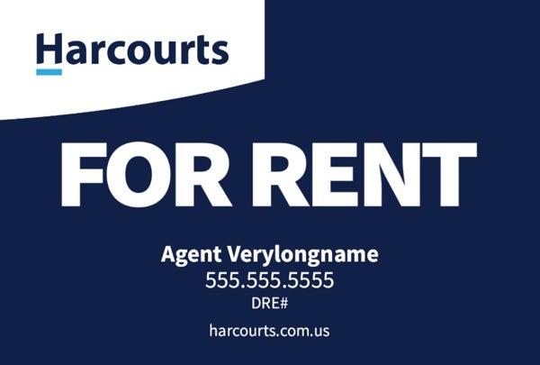 Picture of For Rent - Dark Blue Horizontal - No Photo