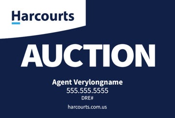 Picture of Auction - Dark Blue Horizontal - No Photo