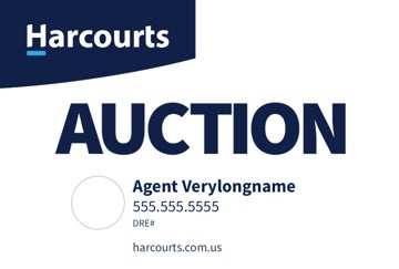 Picture of Auction - White Horizontal
