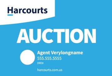 Picture of Auction - Light Blue Horizontal