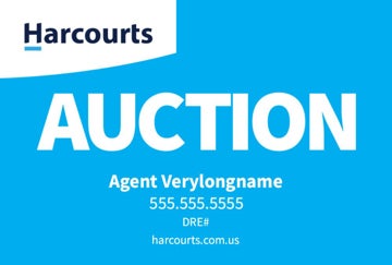 Picture of Auction - Light Blue Horizontal - No Photo