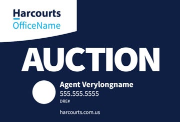 Picture of Auction - Office Name - Dark Blue Horizontal