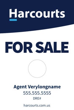 Picture of For Sale - White Vertical