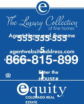 Picture of Yard Sign - Luxury Panel