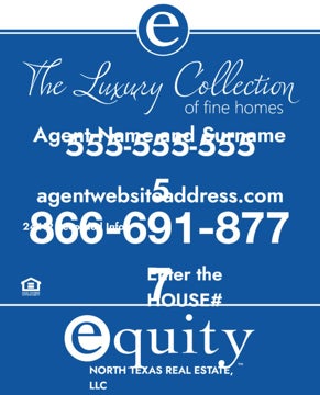 Picture of Yard Sign - Luxury Panel