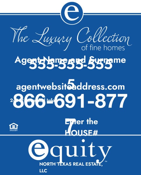 Picture of Yard Sign - Luxury Panel