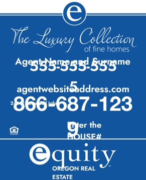 Picture of Yard Sign - Luxury Panel