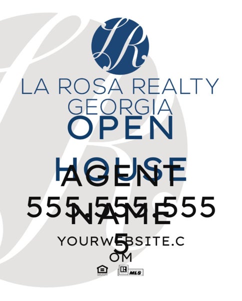 Picture of Open House - Agent Name, Phone & Website