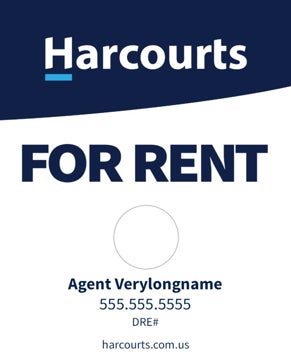 Picture of For Rent - White Vertical