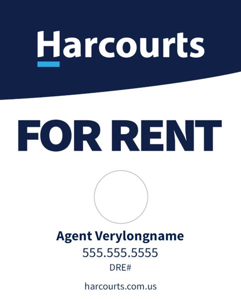 Picture of For Rent - White Vertical