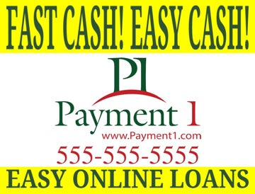 Picture of Fast Cash! Easy Cash! Single Sided
