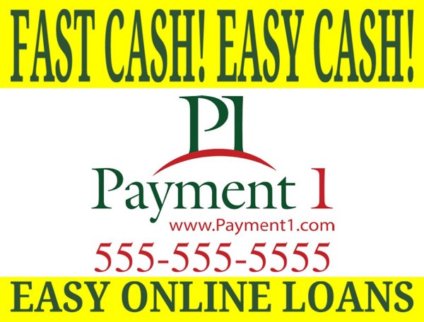 Picture of Fast Cash! Easy Cash! Single Sided