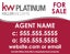 Picture of Agent Name For Sale Sign 2
