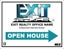 Picture of Open House (White - Metallic Logo)
