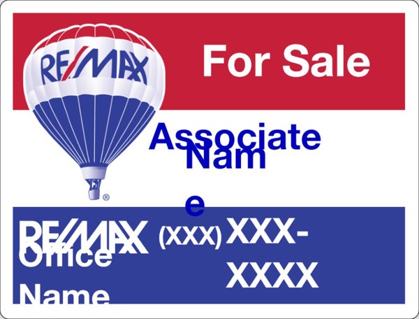 Picture of RE/MAX For Sale Sign (QR)