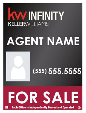 Picture of Agent Yard Sign with Photo