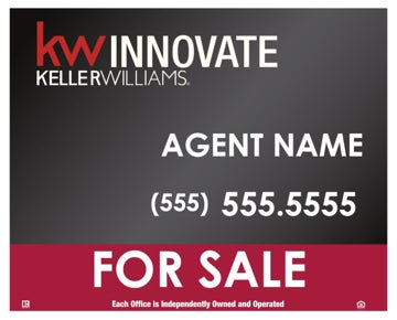 Picture of Agent Yard Sign with Photo