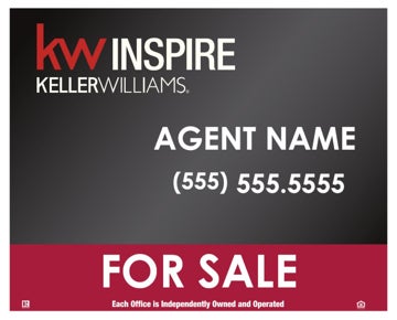 Picture of Agent Yard Sign with Photo